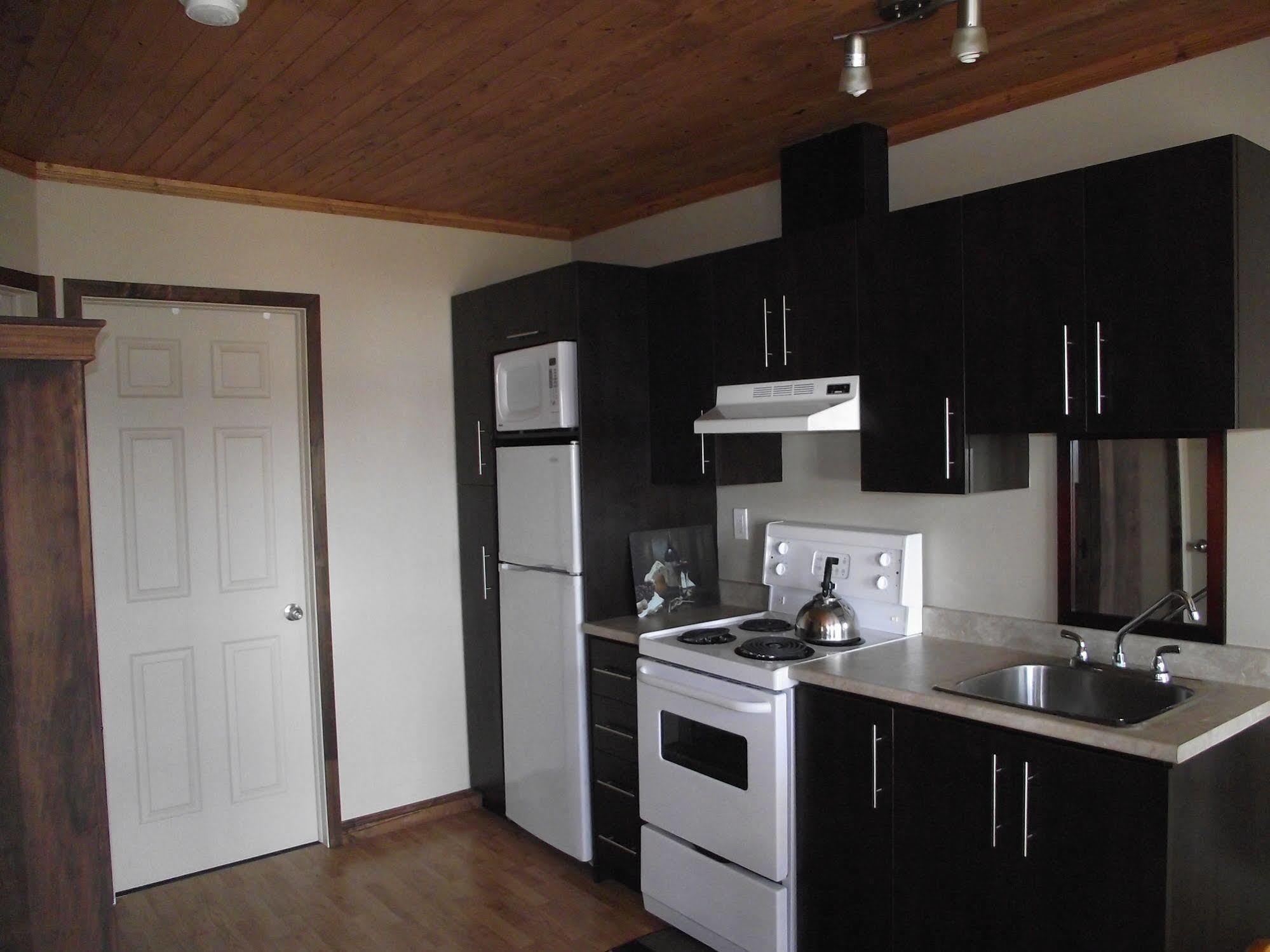 Les Chalets Baie Cascouia Larouche Extérieur photo